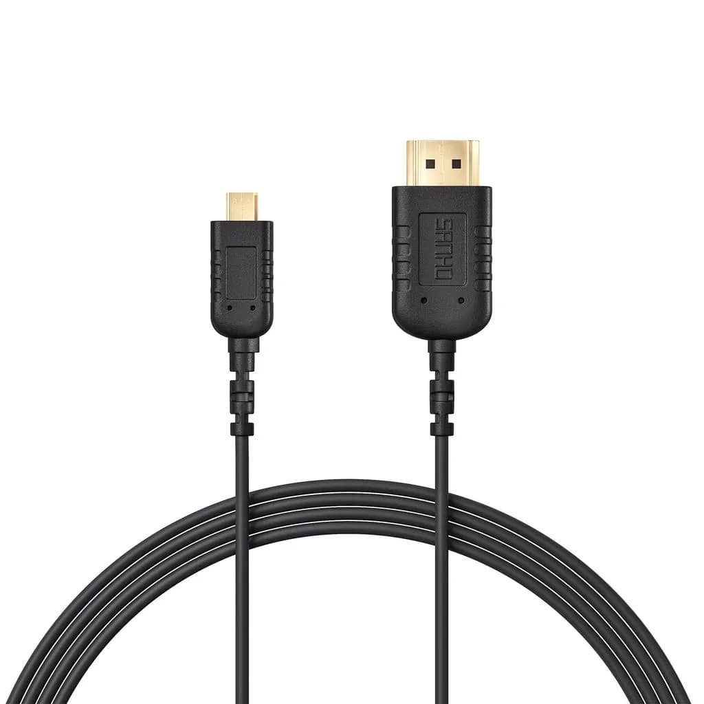HyperThin Micro-HDMI → HDMI kaabel (3 m) rent — Rendikaamera